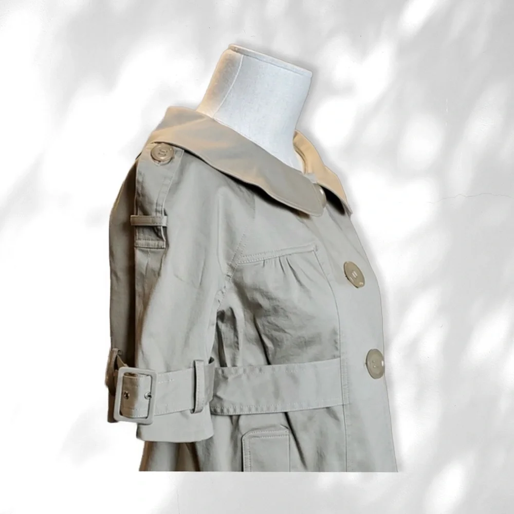 ( Cynthia Steffe ) Cute Cropped Belted Jacket - Picture 2 of 7